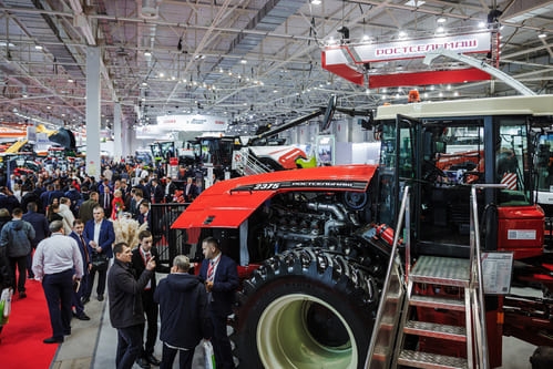 Agricultural trade show in Russia
